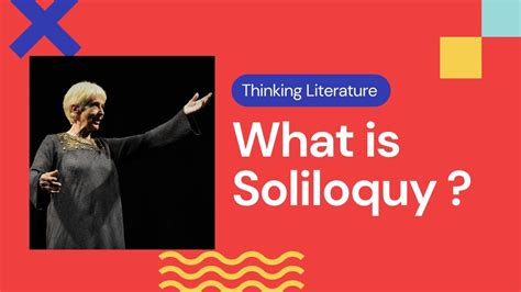 What Is Soliloquy Thinking Literature YouTube