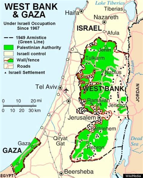 It continued to build israeli. Israel MAP: The Palestinian Region's Changing Borders ...