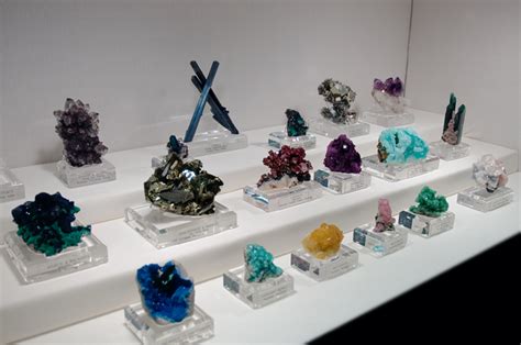 Gem Display Stands Acrylic Blocks And Bases Mineral Collection