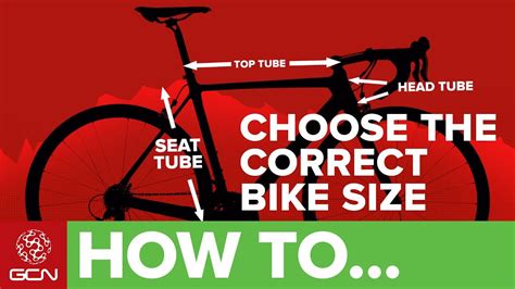 How To Choose The Correct Size Of Road Bike Frame Youtube