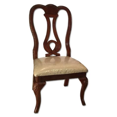 Main Street Restoration Inc Queen Anne Style Mahogany Chairs Set Of