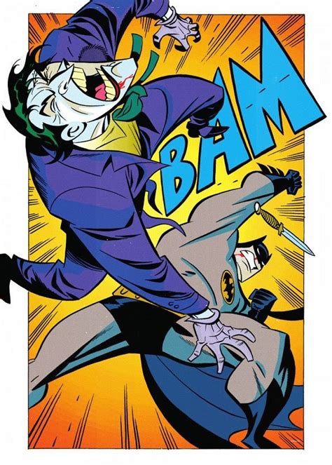 Bat Punch By Bruce Timm Metal Poster Print Dc Comics Displate