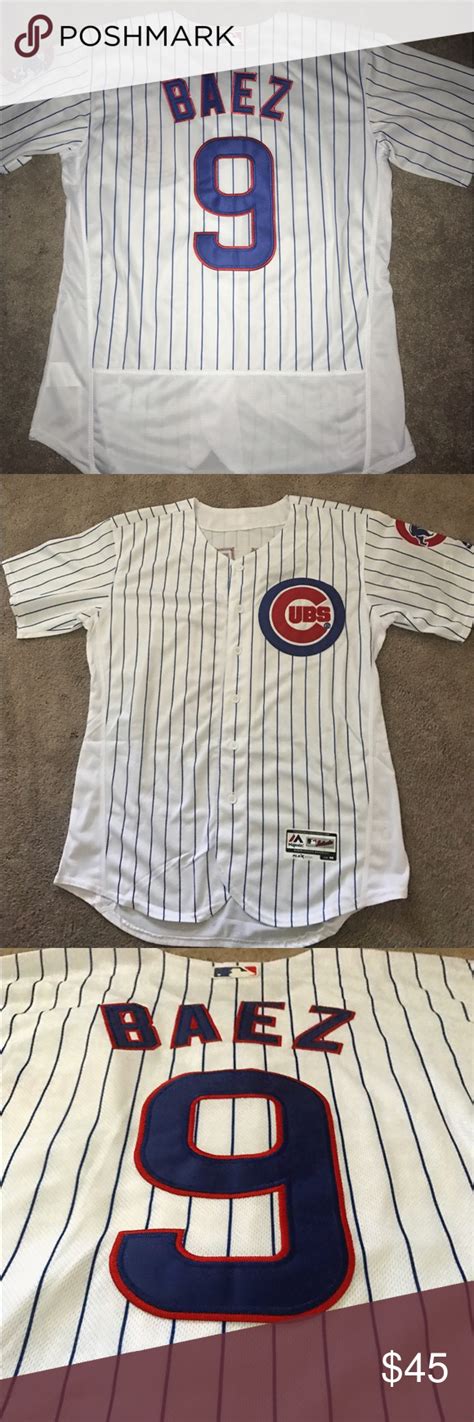 Chicago cubs, chicago orphans, chicago colts, chicago white stockings also played as a national association franchise. Chicago Cubs Javier Baez home jersey (Medium) NWT | Majestic shirts, Cubs merchandise, Casual ...