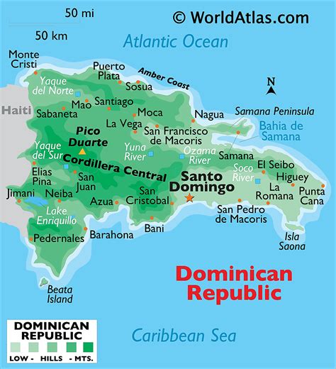 Where Is Dominican Republic Located On The Map World Map