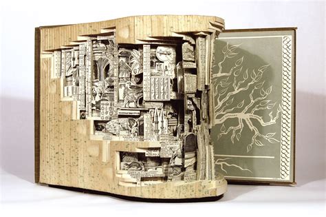 Gallery New Art Carved From Old Books
