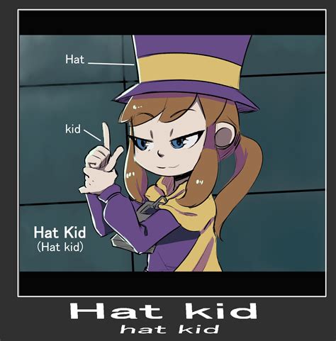 Hat Kid A Hat In Time Know Your Meme