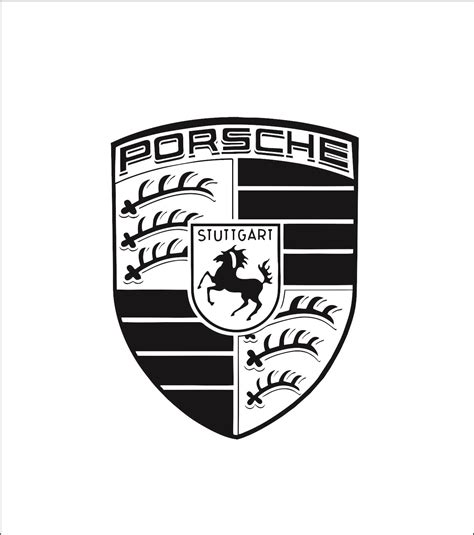Porsche Logo Svgprinted