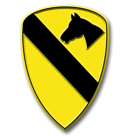 1st Cavalry Division Crest Military Magnet By
