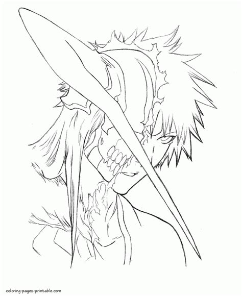 Bleach Coloring Pages To Print