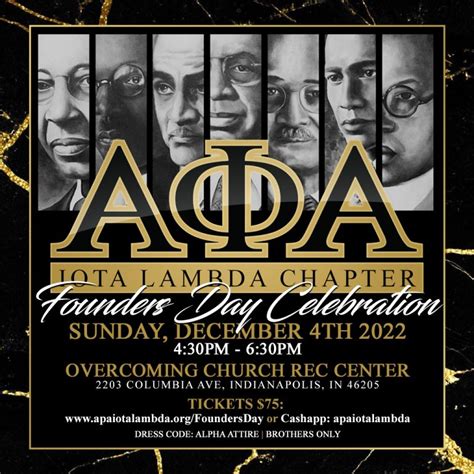 Founders Day Celebration 2022 - Alpha Phi Alpha