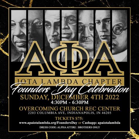 Founders Day Celebration 2022 Alpha Phi Alpha