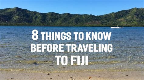 8 Things To Know Before Traveling To Fiji Youtube
