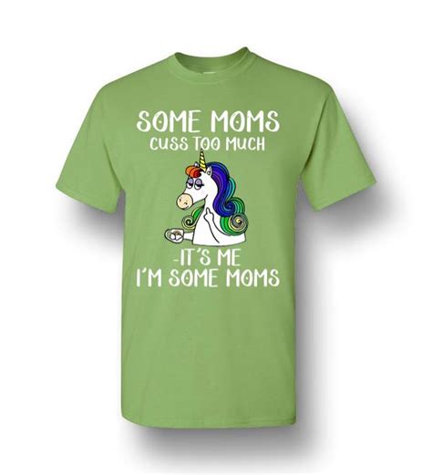 Lgbt Unicorn Some Moms Cuss Too Much It’s Me Men Short Sleeve T Shirt Amazon