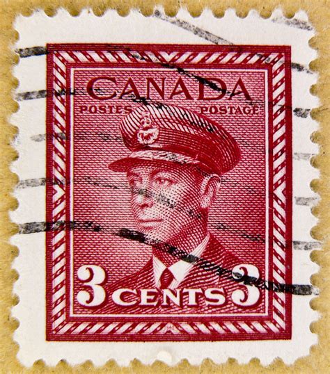 Old Stamp Canada King George Vi 3c Postage Stamps Poste Ti Flickr