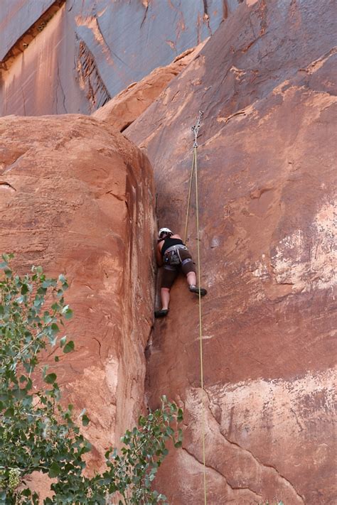 Rock Climbing Wild About Utah