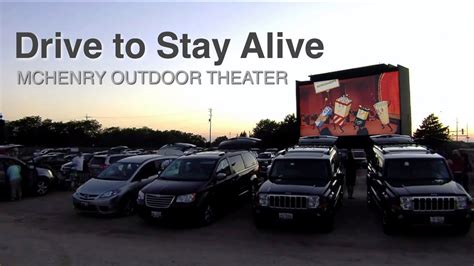 — it was a big opening night at the mchenry outdoor theater. McHenry Outdoor Theater: Drive to Stay Alive - YouTube