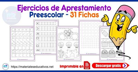 3 a 4 años habilidad: Pin en Trazos preescolar