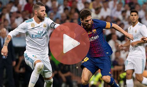 Dec 2019, 19:00 referee alejandro hernandez, spain avg. Real Madrid vs Barcelona LIVE STREAM - Watch El Clasico ...