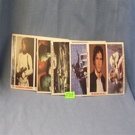 Sold Price Mint Star Wars 36 Card Set Of Collector Cards July 2