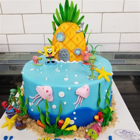 Spongebob Cake Circos Pastry Shop