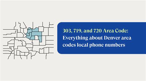 303 719 And 720 Area Code Everything About Denver Area Codes Local