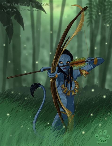 Neytiri With Fathers Bow By Clairelyxa On Deviantart