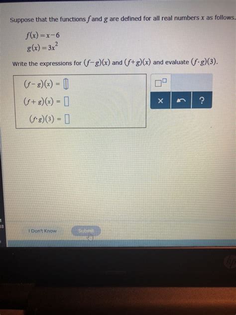 Solved Suppose That The Functions Fand G Are Defined For All