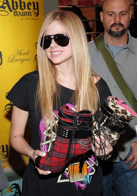Avril Lavigne Promotes Her Abbey Dawn Clothing Line At Magic In Las