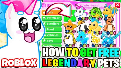 How To Get Legendary Pets