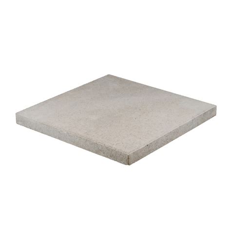 Square 23 In L X 23 In W X 2 In H Concrete Patio Stone In The Pavers