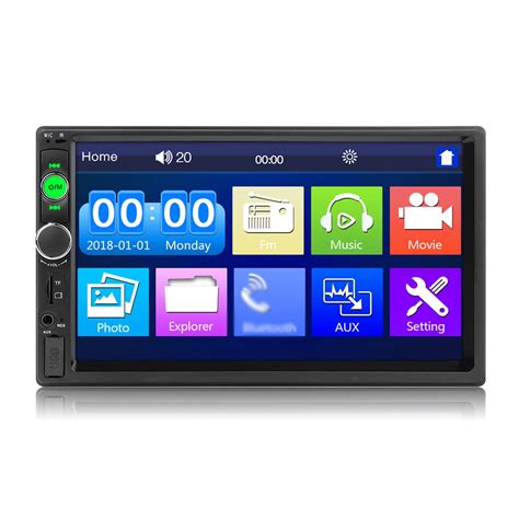2 Din Stereo Receiver 2din Car Radio Autoradio 7 Hd Touched Screen Car
