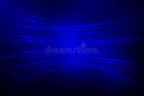 Blue Light Line Abstract Background Motion Blur Stock Illustration