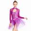 MiDee Sequins Modern Lyrical Dance Costumes Gymnastics Performance Cos 