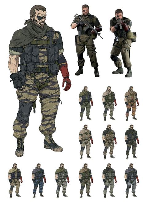 Big Boss Concept Art From Metal Gear Solid V Art Artwork Gaming Videogames Gamer Gameart