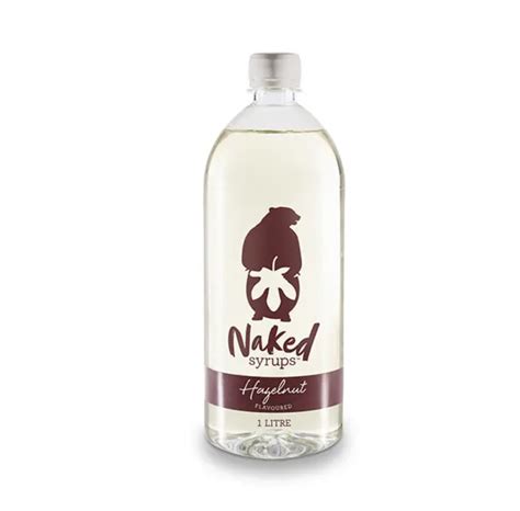 Naked Syrup Hazelnut Flavour