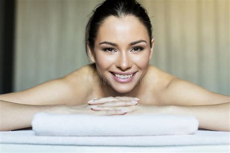 Young Woman Having A Massage Stock Image Image Of Body Lifestyle