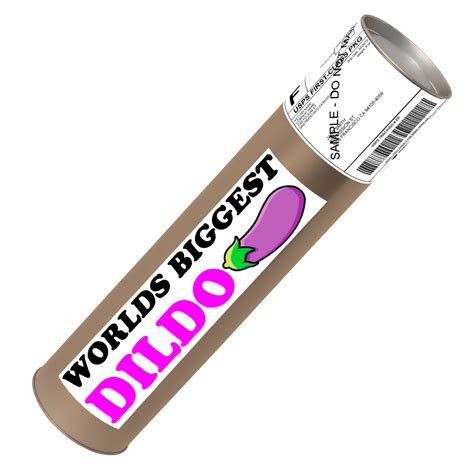 Worlds Biggest Dildo Prank Package Tube Beersy Llc