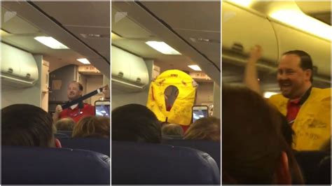 Funny Southwest Flight Attendant Gives Sexy Safety Briefing