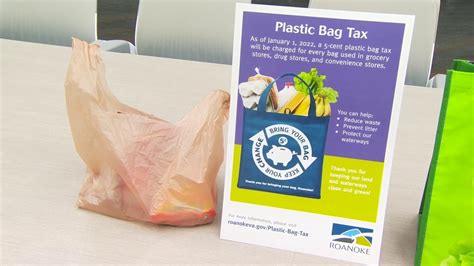 Roanoke Plastic Bag Tax Begins Jan 1 Youtube
