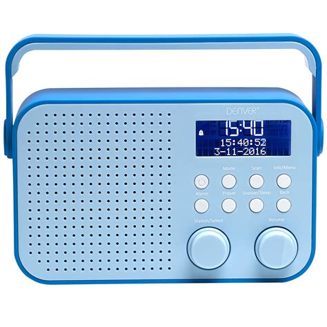 Live stream plus station schedule and song playlist. DENVER DAB-39 BLUE PORTABLE DAB+ FM DIGITAL RADIO WITH ...