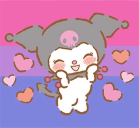 Kuromi Bi Pfp En 2022 Garabatos Divertidos Cosas De Hello Kitty