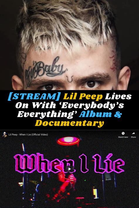 Stream Lil Peep Lives On With ‘everybodys Everything Album