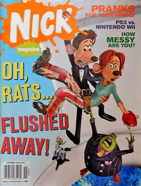 Nickelodeon Magazine 200611 Oh Rats Issue
