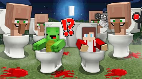 Jj And Mikey Became Skibidi Toilet Vs Scary Skibidi Toilet In Minecraft Challenge Maizen Mizen