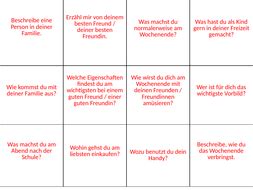 Maybe you would like to learn more about one of these? GCSE Edexcel German Speaking Questions Cards Game | Teaching Resources