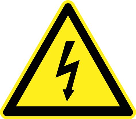 Electricity Hazard Symbol