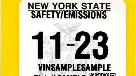 Dmv Most Ny Vehicle Inspection Stations Issuing Revised Stickers Newsday