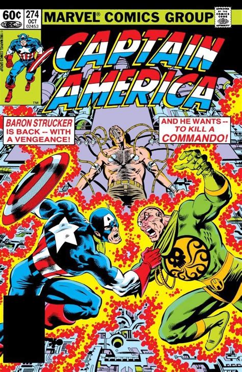 1982 Anatomy Of A Cover Captain America 274 By Mike Zeck And John