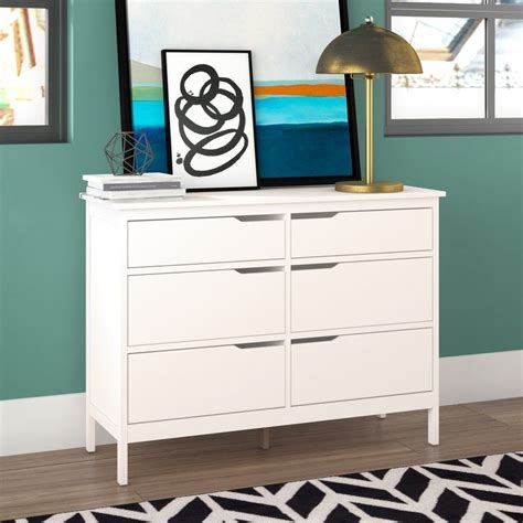Female bedrooms look vibrant and light so here goes a variety of 20 beautiful girls' bedroom designs for you to be inspired with and might even brighten your day. Arlot 6 Drawer Double Dresser & Reviews | AllModern ...