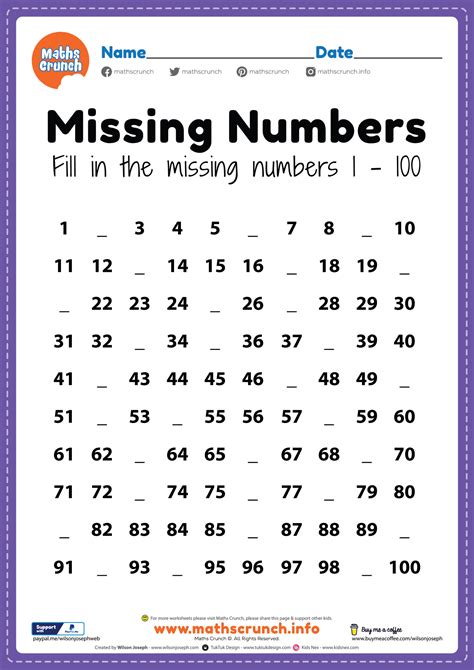 Number Worksheets Free Printable Pdf For Kindergarten Kids